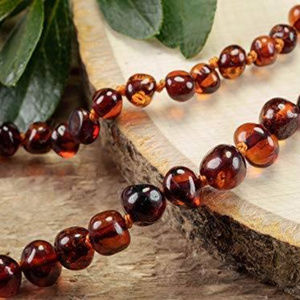 Baltic Amber Teething Necklace for Babies